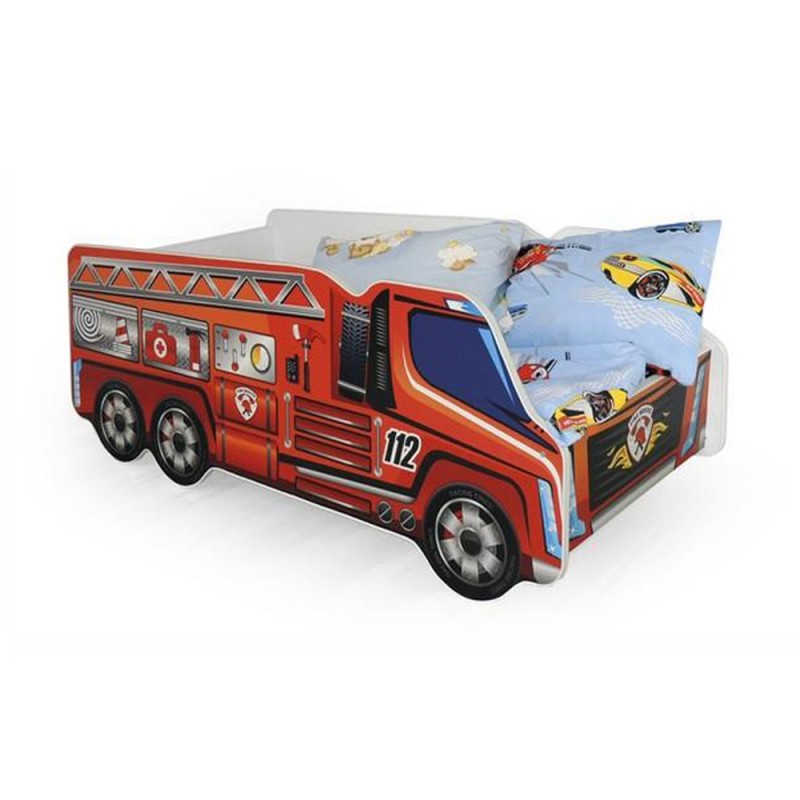 Pat copii masina de pompieri HM Fire Truck - DRM3641 Cod: DRM3641, ID:  215593