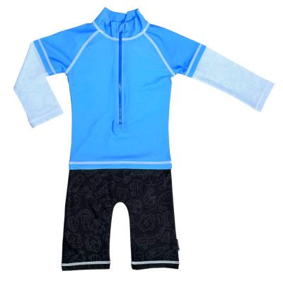 Costum de baie Blue Ocean marime 98- 104 protectie UV Swimpy SUPswimpy 34-OC6002B