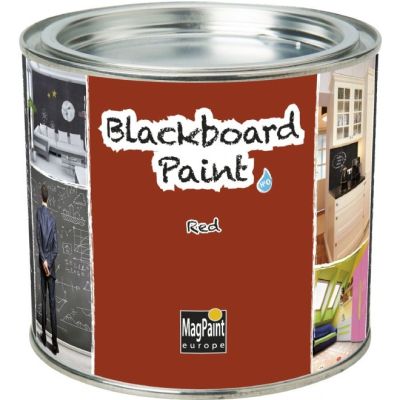 Vopsea Blackboard Paint Rosu 0.5L Chalk Board MagPaint Europe MGBBRed-05L BBJMGBBRed-05L_Initiala
