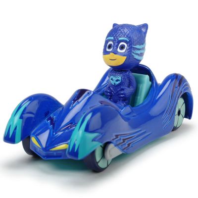 Masina dickie toys eroi in pijama cat-car cu figurina hubs203141000
