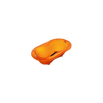 Cadita cu covoras antiderapant Top Translucent orange Rotho-babydesign KRS20001-0212