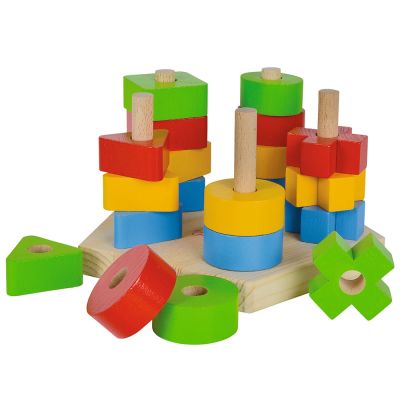 Jucarie din lemn eichhorn stacking toy hubs100002087