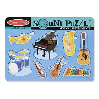 Puzzle sonor Instrumente muzicale Melissa and Doug - OKEMD0732