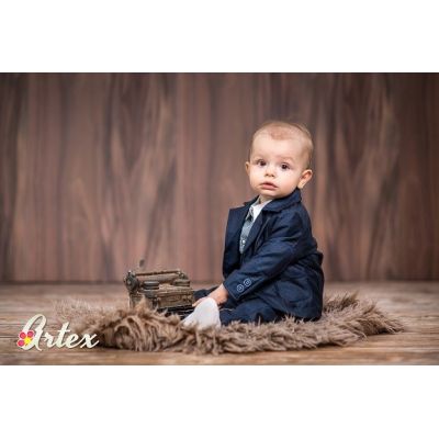 Costum bleumarine pentru bebelusi - Set complet Art014.0-1 luni