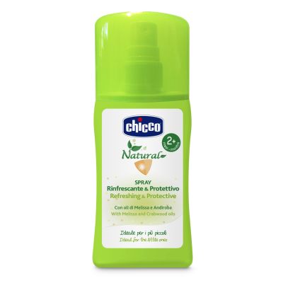 Spray revigorant Chicco pentru protectie naturala, ulei melissa si andiroba, 100ml, 2luni+ CHC0956610-9
