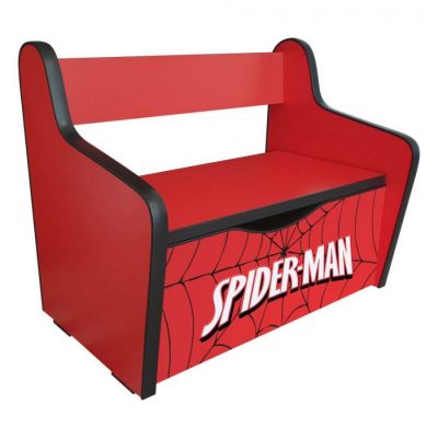 Bancuta copii Spiderman cu spatiu de depozitare - PC0500
