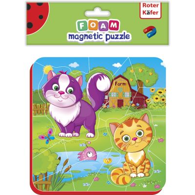 Puzzle magnetic Pisicute Roter Kafer RK5010-05 BBJRK5010-05_Initiala