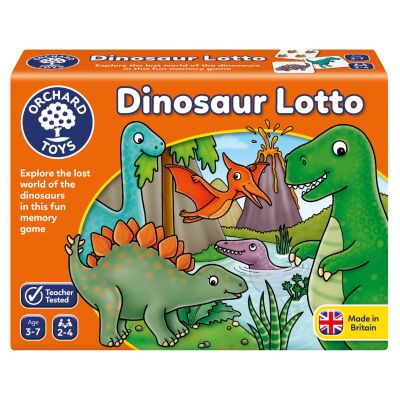 Joc educativ Dinozaur DINOSAUR LOTTO - OR036