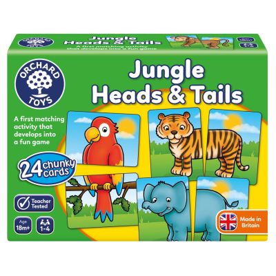 Joc educativ Jungla JUNGLE HEADS & TAILS - OR058