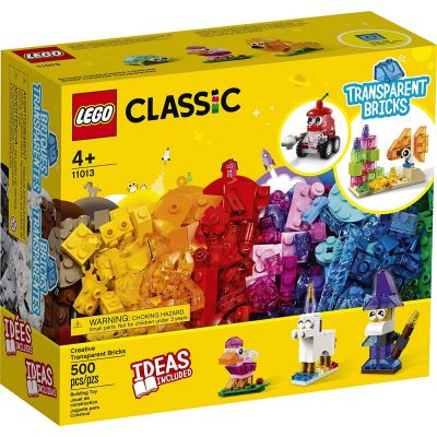 LEGO CLASSIC CARAMIZI TRANSPARENTE CREATIVE 11013 VIVLEGO11013