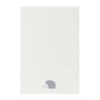 Prosop brodat arici, alb, 120x75 cm. Fillikid KRS1047-07