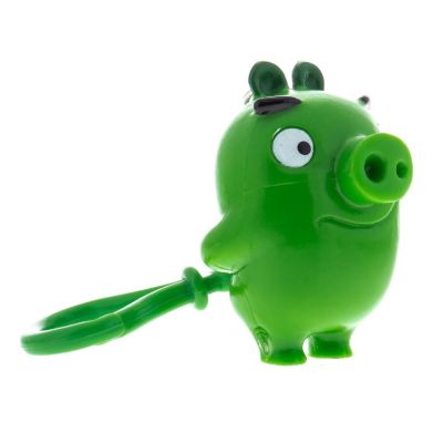 Angry birds: 3d fig plastic cu agatatoare 7-8,5 cm - the pig - 60131thepig