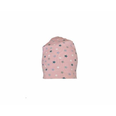 Caciula Pink Stars, in strat dublu, 35-39 cm KDECD36PLST