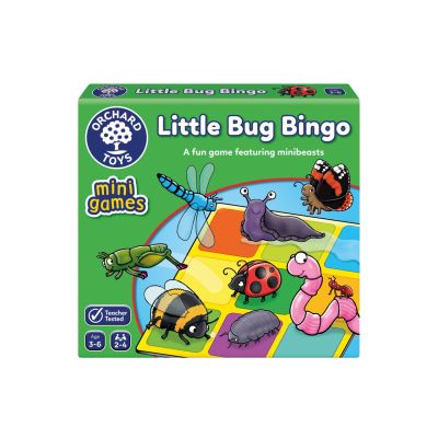 Joc educativ bingo mica insecta little bug bingo or359