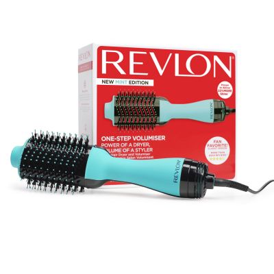 Perie electrica fixa REVLON One-Step Hair Dryer &amp; Volumizer, RVDR5222MUKE MINT, pentru par... BITRVDR5222MUKE