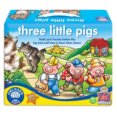 Joc de societate Cei trei purcelusi THREE LITTLE PIGS - OR081