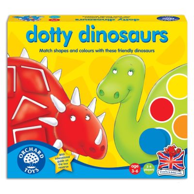 Joc educativ Dinozaurii cu pete DOTTY DINOSAURS - OR062