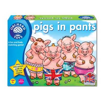 Joc educativ Purcelusi cu Pantaloni PIGS IN PANTS Orchard Toys - OR022