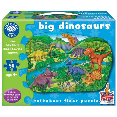 Puzzle de podea Dinozauri (50 piese) BIG DINOSAURS - OR256