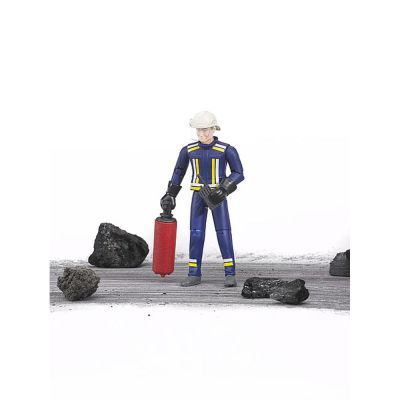 Bruder - Figurina Pompier Cu Accesorii ARTBR60100