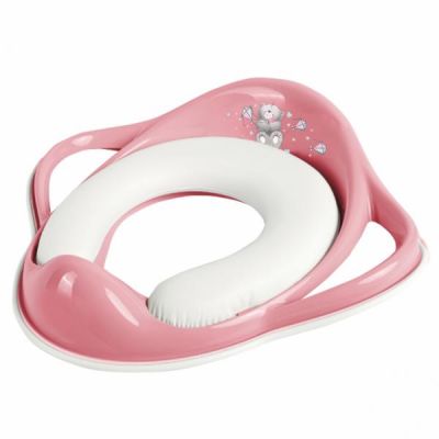 Reductor wc moale copii MyKids Bears Pink White 00081771