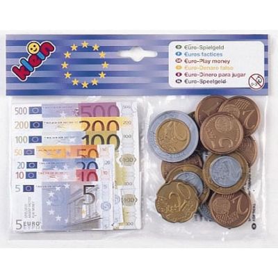 Set EURO bancnote, monede si chitante  - TK9612