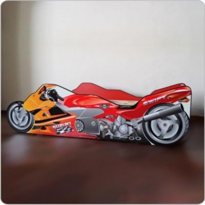 Pat copii 2-8 ani Motocicleta Suzuki Moto RED - PC126